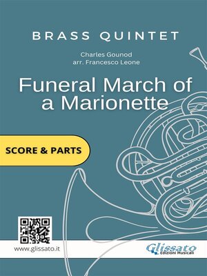 cover image of Brass Quintet score & parts--Funeral march of a Marionette